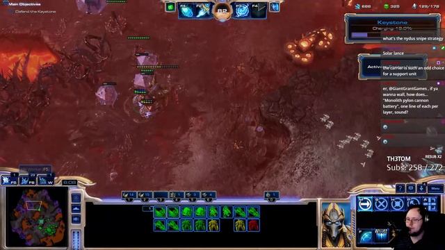 Wings of Liberty: Protoss Edition - Part 16 - GiantGrantGames stream VoD смотреть онлайн