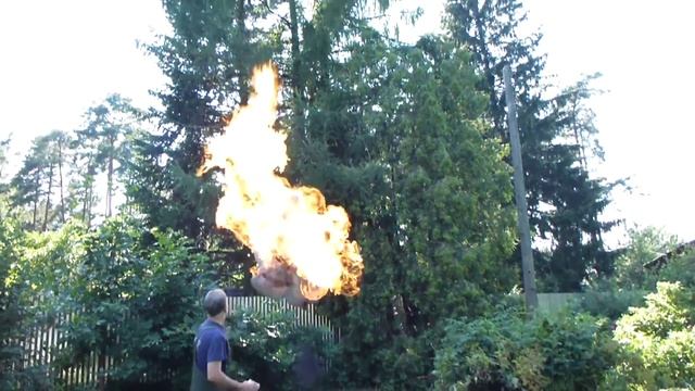 Аэростат самодельный за 10 рублей. смотреть онлайн