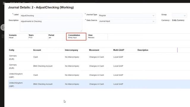 Configuring Journal Input Currencies in Financial Consolidation and Close смотреть онлайн