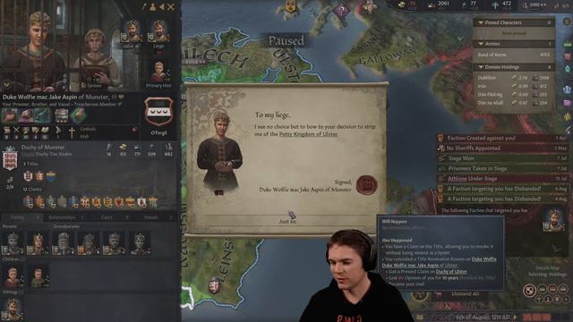 Crusader Kings 3: King of Ireland Playthrough! - part 44 смотреть онлайн