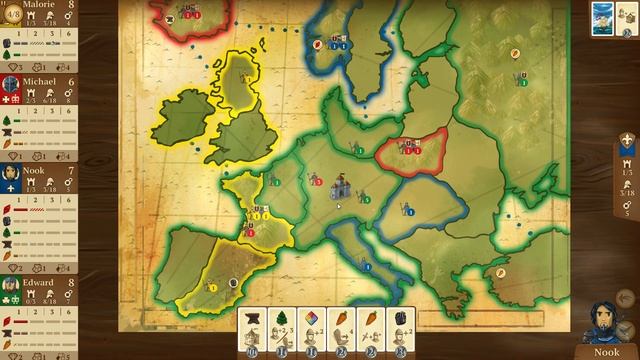 Eight Minute Empire - (Civilization / Exploration Themed Board Game) смотреть онлайн