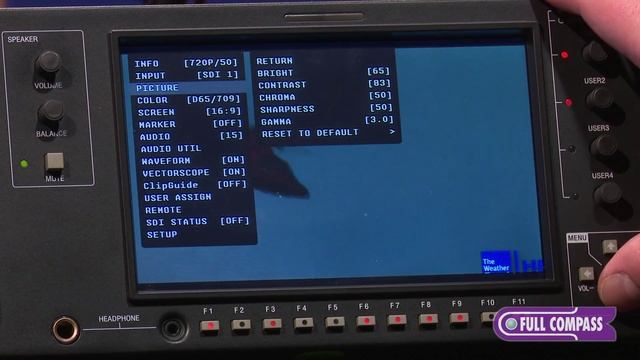 Marshall Electronics OR-701A ORCHID Series A/V Monitor Overview | Full Compass смотреть онлайн