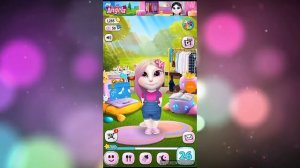 Моя Говорящая Анджела 26 уровень