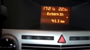 Opel CD30MP3 (old gen.)  stereo AUX - IN