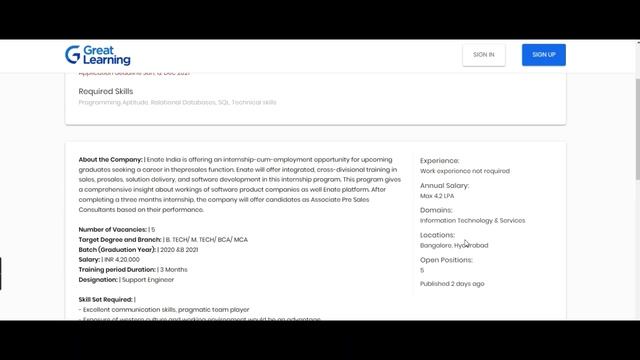 Direct Company hiring platform Salary upto 50,000 pm | Freshers & Final Year Eligible | Jobs 2021 смотреть онлайн