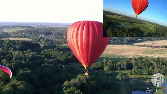 Парамоторы и воздушный шар Смоленск Aero-67. Круто! смотреть онлайн