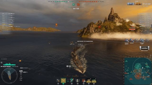 КРЕЙСЕР NOTTINGHAM! ТРАТА РЕСУРСОВ И ДУБЛОНОВ ВПУСТУЮ! МИР КОРАБЛЕЙ/WORLD OF WARSHIPS смотреть онлайн