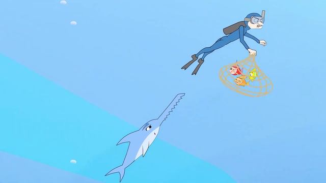 Red Fish and His Friends | KONDOSAN English | Fairy Tales & Bedtime Stories for Kids смотреть онлайн