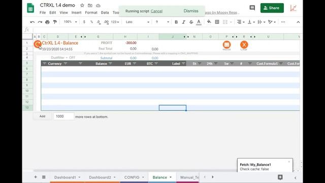 Howto: Configure Cointrexer for BtcTurk API - Google Sheets | Apps Script - ctrxl excel spreadshee смотреть онлайн