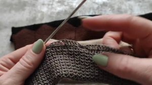 Юбка крючком, узор зигзаг крючком. Детская юбочка крючком.