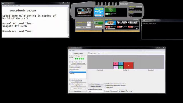 Dimmdrive Benchmark   5x Copies Of World Of Warcraft ( Free Download Link Inside)