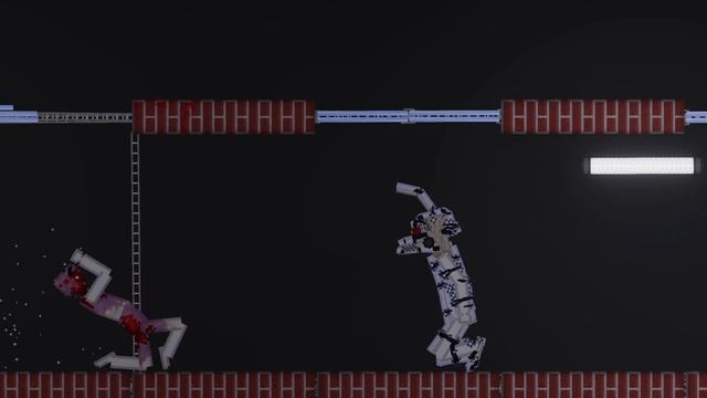 Purple Guy And Spring Bonnie Hunt Humans (People Playground) FNAF