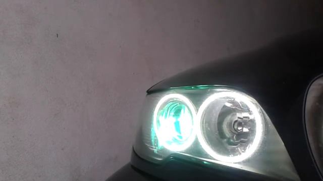 Ringi SMD E46 Jako Dzienne (DRL-100%, Mijania-35%)