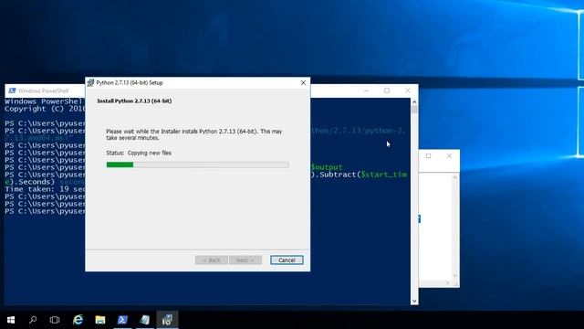 Preparing Python (and IDLE) on Microsoft Windows using PowerShell script смотреть онлайн