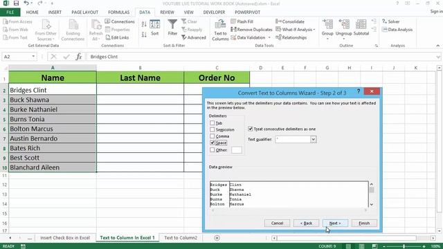 How to Convert Text to Columns in Excel - 5 Easy Steps смотреть онлайн