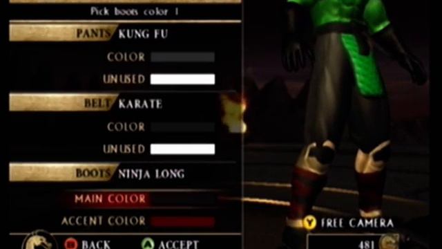 Mortal Kombat Armageddon - Karakter Editor смотреть онлайн