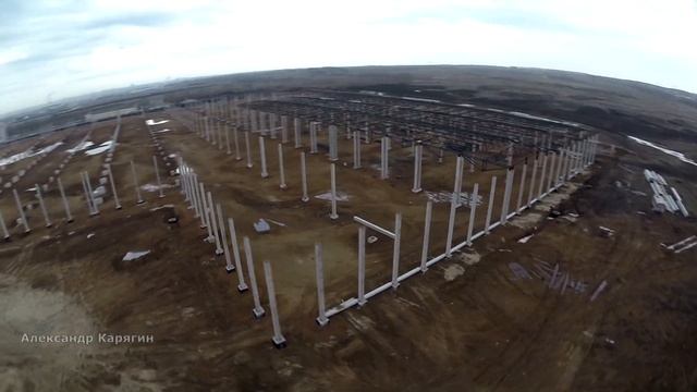 #Строительство логистического центра в Самаре #Samara смотреть онлайн