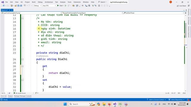 Video 45: Lập trình hướng đối tượng với C# смотреть онлайн