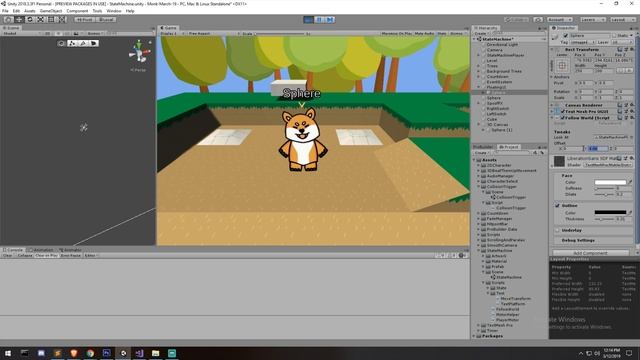 Position your UI, using screen space! [Tutorial][C#] - Unity tutorial 2019 смотреть онлайн