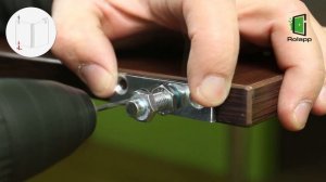 Установка системы для  межкомнатных складных дверей Hercules Plus 40 Rolapp.