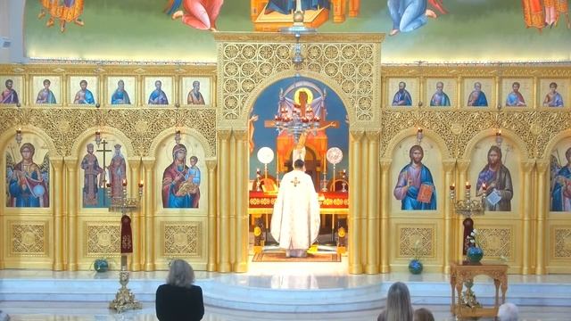 Divine Liturgy - St. Nektarios of Pentapolis - 11/09/2022 смотреть онлайн