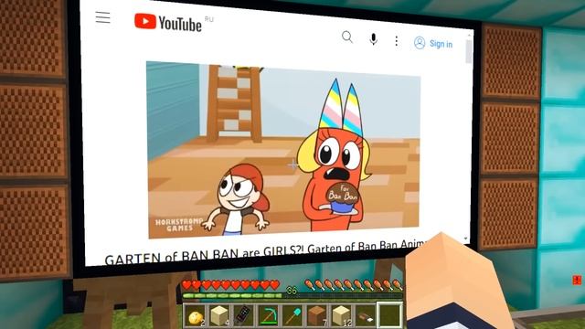 GARTEN OF BANBAN НО МОНСТРЫ СТАЛИ ДЕВОЧКАМИ В МАЙНКРАФТ 100% ТРОЛЛИНГ ГРУСТНАЯ ИСТОРИЯ МУЛЬТИК ХАРД смотреть онлайн