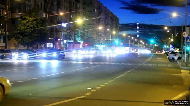 Таймлапс. Улица Декабристов в Казани смотреть онлайн