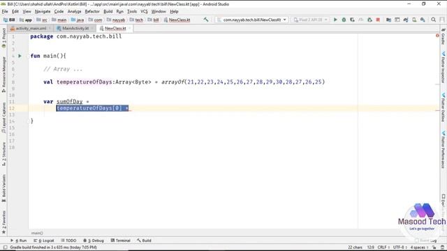 Find Average Program Using Array Concept in Kotlin | Kotlin Programming Tutorial смотреть онлайн