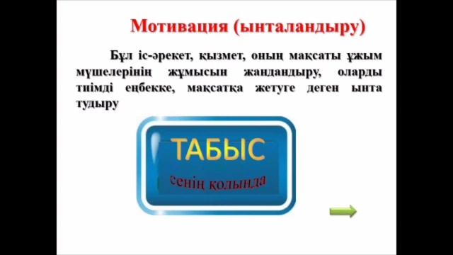 Менеджмент пәне және менеджер деген кім. Досжанова Б.Р. смотреть онлайн