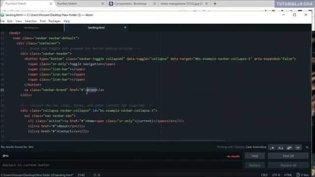 Project: Responsive website making bootstrap Part 15 смотреть онлайн