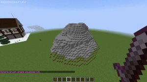 Майнкрафт Worldedit как создать гору (2023) | Worldedit Команды (часть 10)