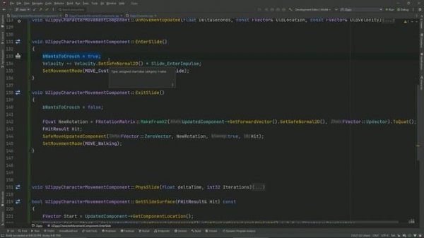[Unreal Engine] Slide Custom Movement Mode | Character Movement Component In-Depth