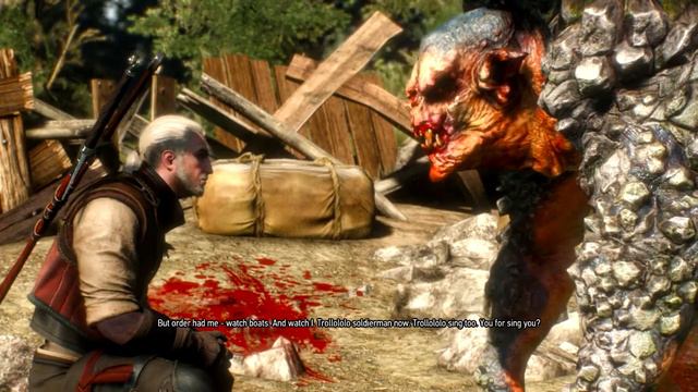 The Witcher 3: Wild Hunt - Singing Troll(Trollololo) смотреть онлайн