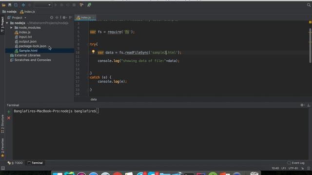 NodeJS Tutorial For Beginners Part11# Try Catch Example смотреть онлайн