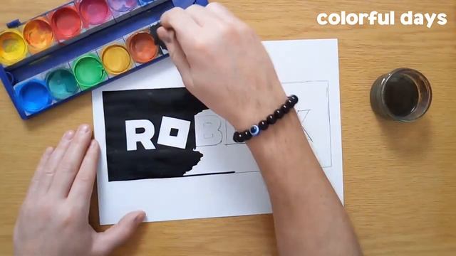 How to draw a ROBLOX logo 2023 смотреть онлайн