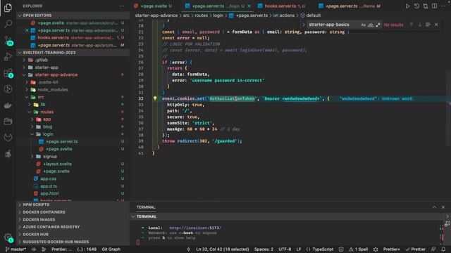 Sveltekit Managing User Session #14 #sveltekit смотреть онлайн