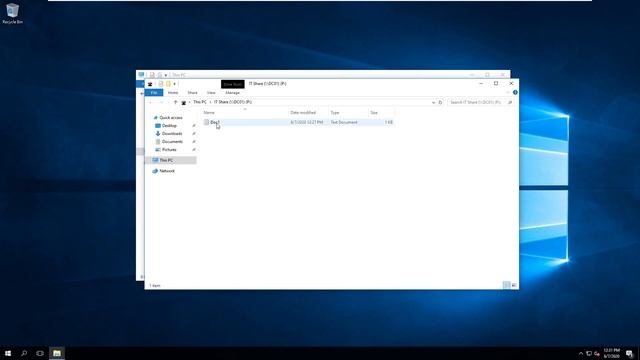 How to map a network drive via GPO in Windows Server 2019 - Video 23 Windows Server 2019 Training смотреть онлайн