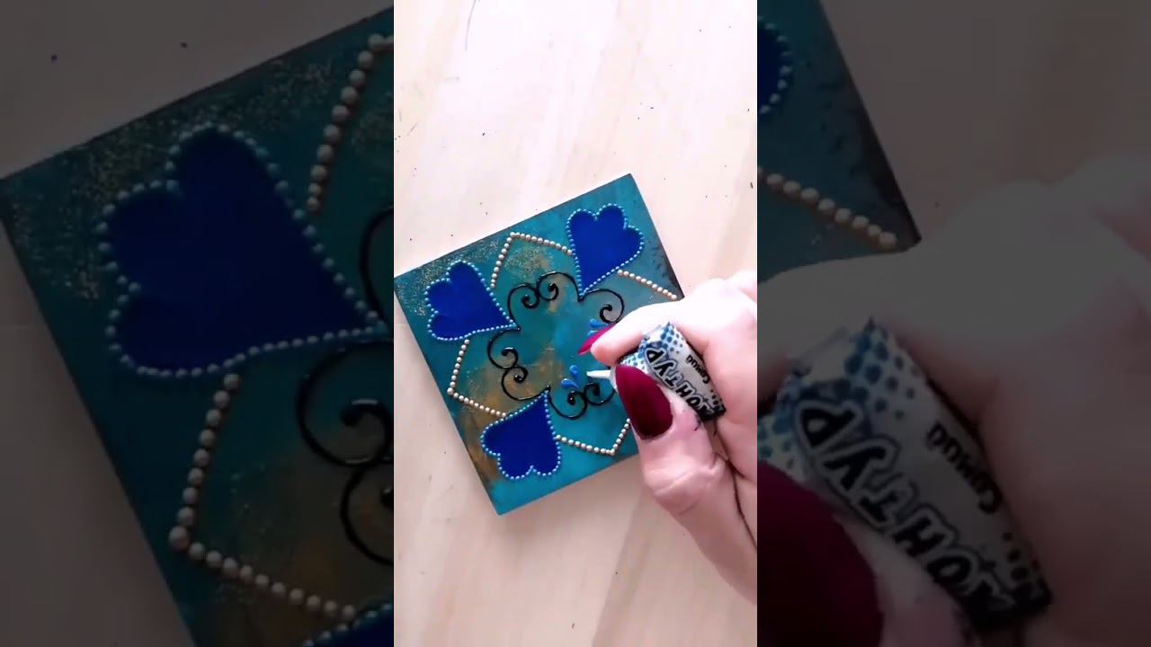 Алина Нуреева создаёт контурами ТАИР невероятные работы! смотреть онлайн