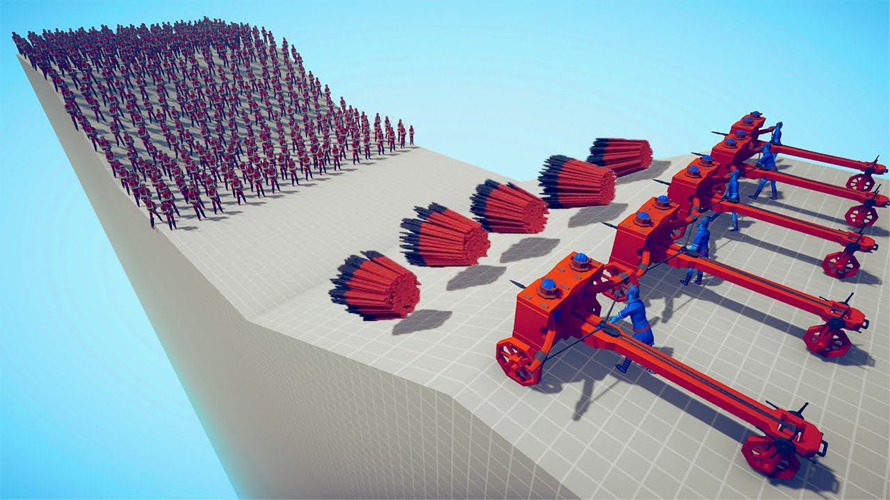 100x SQUIRE Vs 5x GOD | TABS - Totally Accurate Battle Simulator