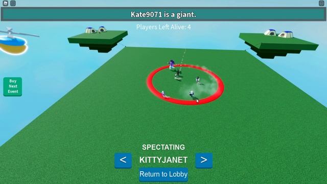 Last to Leave the Circle Challenge! | Roblox смотреть онлайн