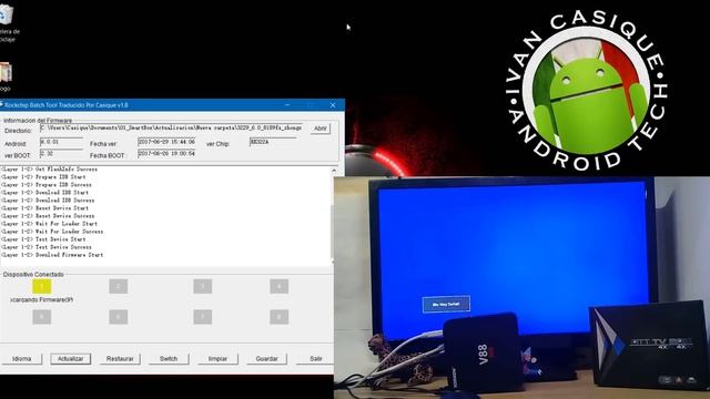 Firmware Universal para SmartBox RK3229 смотреть онлайн