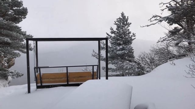 Лаго-Наки. Снежная сказка. База отдыха Сосновая терраса. смотреть онлайн