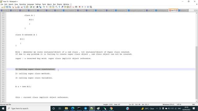 Java Constructor In Depth Part-2 смотреть онлайн