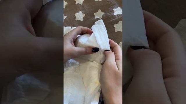 Бюджетные подгузники на Валберис для новорожденных