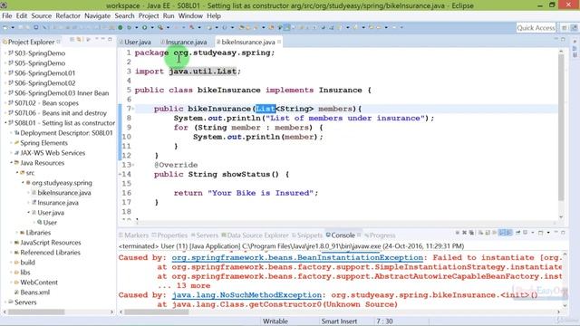 518 Setting list as Constructor arg смотреть онлайн