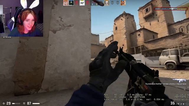 НОСИ КАСКУ!!! Играю в Counter-Strike 2(cs 2) с JOHAN смотреть онлайн