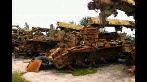 Подборка брошеной техники в Чернобыле