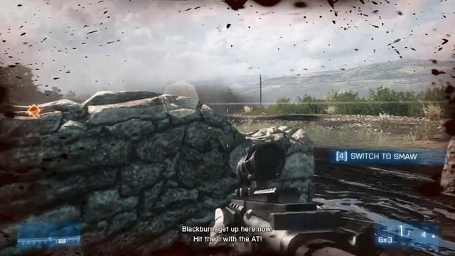 Battlefield 3 Mission rock and hard place Walkthrough Gameplay смотреть онлайн
