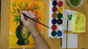 Урок ИЗО в 3 классе  на тему Картина  натюрморт