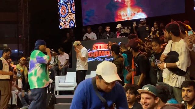 HOZIN IN INDIA 🇮🇳 STREET COMBAT JAM INDIA'S BIGGEST JAM 🤯 UNDERGROUND DANCE BATTLE #hiphop #vlogs